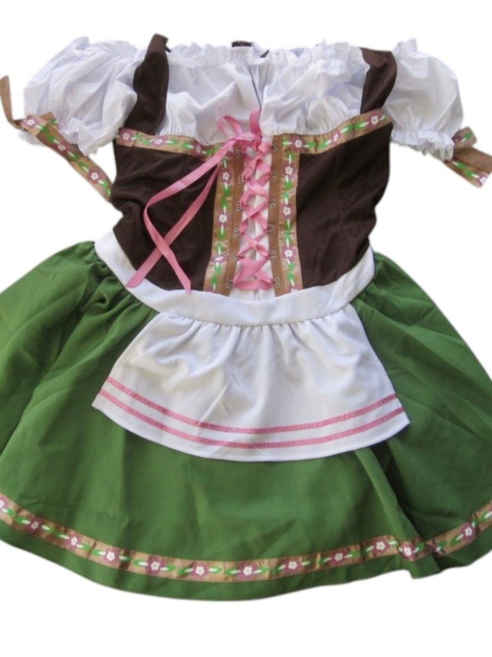 Leg Avenue German Dirndl St Pauli Girl Costume Dress Womens Size 1X Oktoberfest